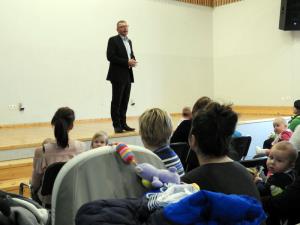 Županov sprejem novorojenčkov 2